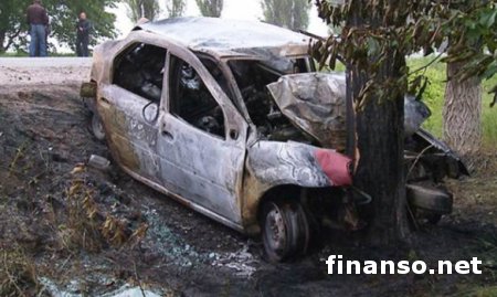 Трагическое ДТП на Винничине – в машине сгорели заживо четыре человека