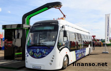 Какой вид у белорусского электробуса?