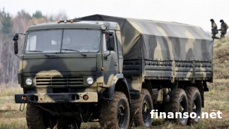 На Донбассе разбился грузовик с офицерами РФ, много жертв