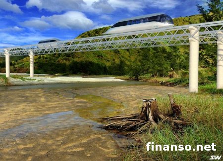 На транспортной неделе в Минске состоялся показ струнного транспорта