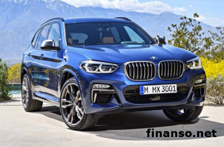 BMW X3 нового поколения представлен на презентации