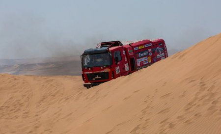 Команда МАЗ на 3-м этапе ралли «Дакар» финишировала  в первой десятке  