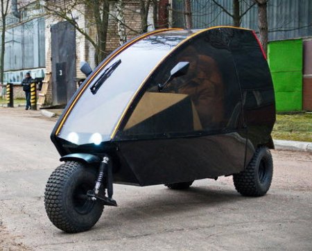 Одноместный электротрайк – будущее белорусского электромобиля  