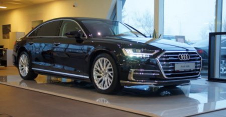 В Минске презентовали Audi A8 нового поколения