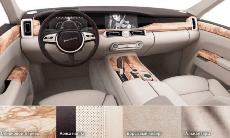 В Сети появилось фото интерьера авто из семейства «Кортеж»  