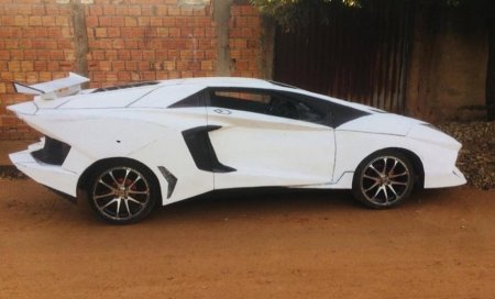 Бразильский умелец сделал Lamborghini из Fiat Uno  