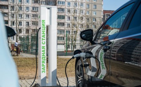 В Беларуси растет количество электрозаправок