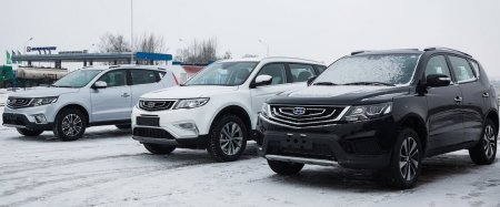 В РБ предлагается автомобиль Geely Atlas