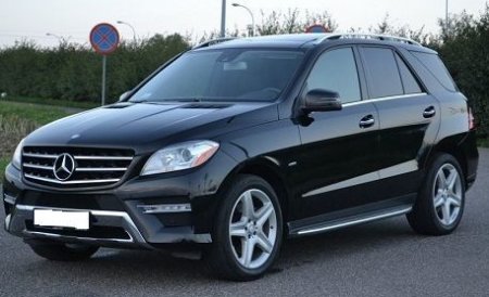 Новый паркетник Mersedes ML(W166)
