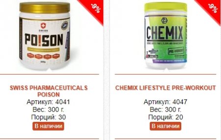 Предтренировочные комплексы, как один из видов спортивного питания